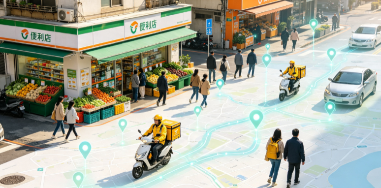 重庆市渗透衣食住行，GEO 地理空间技术重塑大众日常消费服务场景