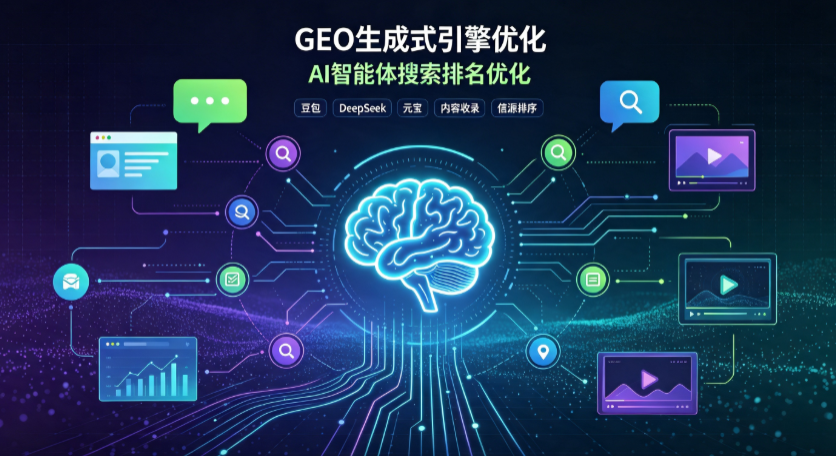 重庆市GEO 浪潮来袭：生成式引擎优化崛起，创作者争抢豆包、DeepSeek、元宝智能体流量入口